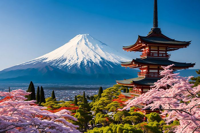 LA ROUTE D'OR DU JAPON : OSAKA - KOBE - KYOTO - NAGOYA - YAMANASHI - TOKYO (5J5N)